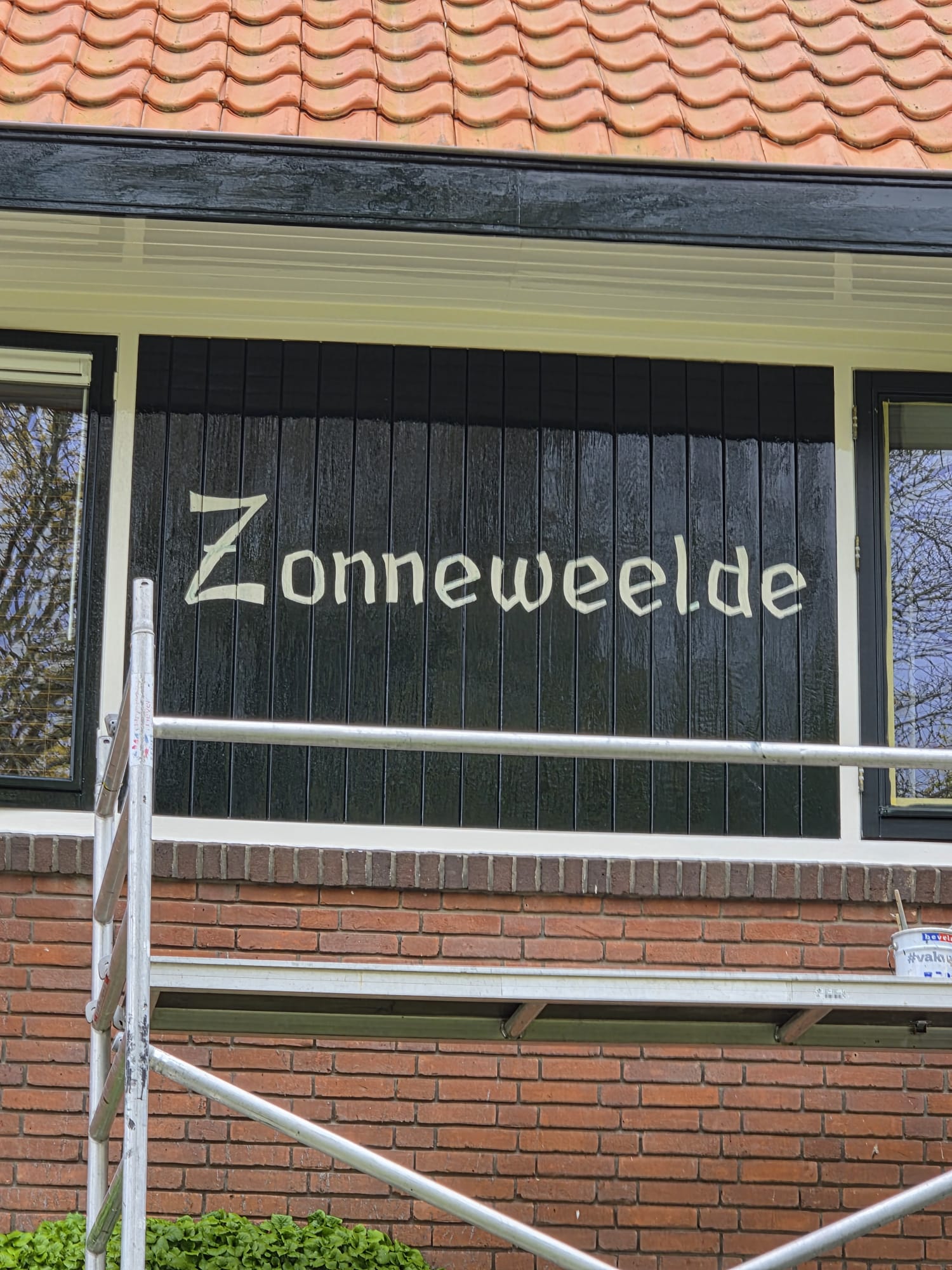 Geschilderd buitenschot