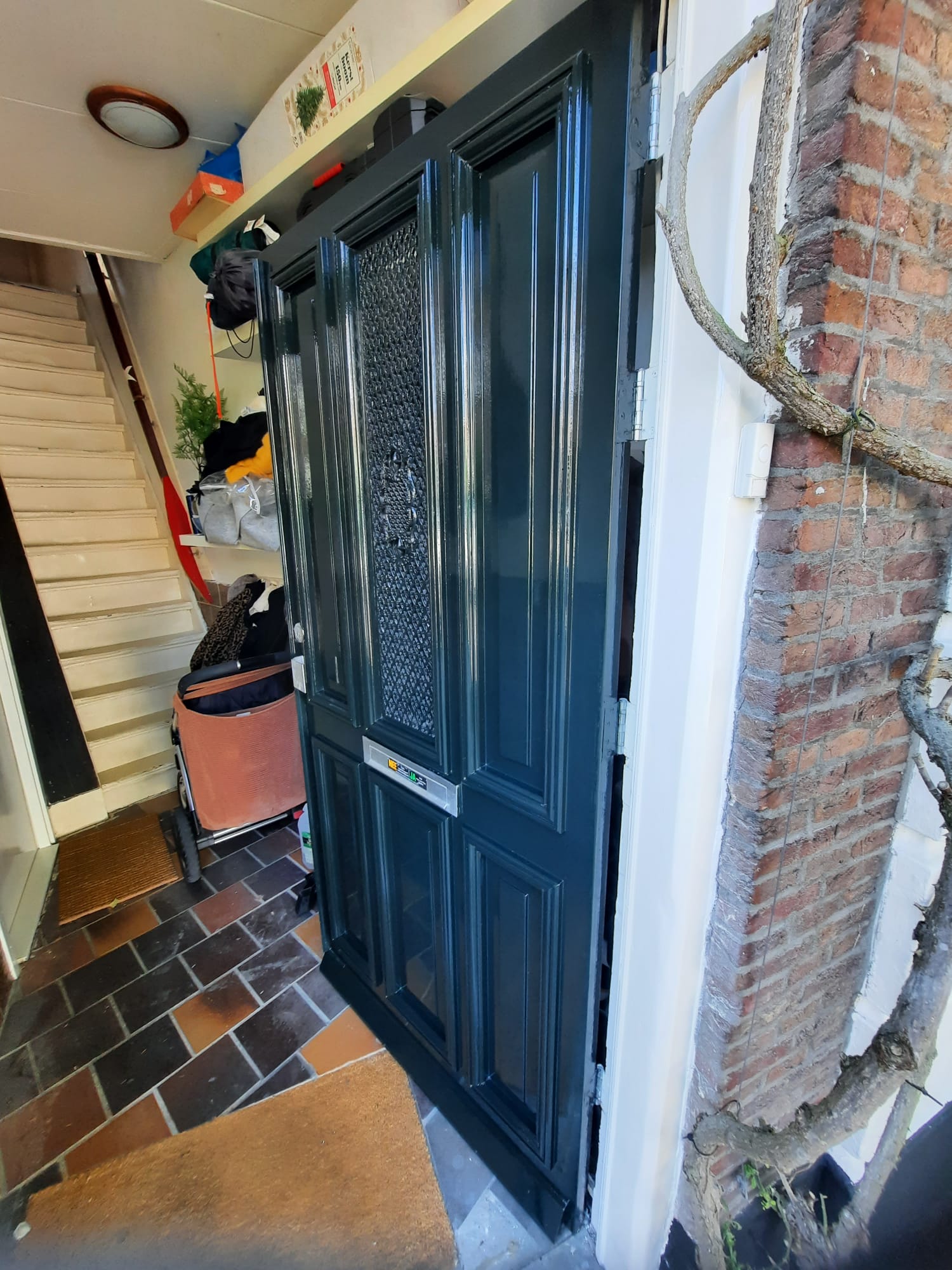 Geschilderde voordeur